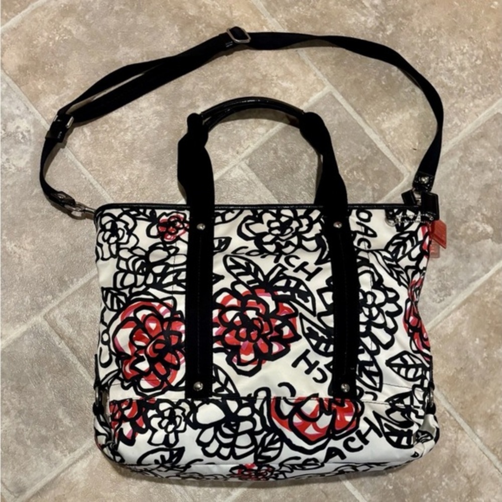 Floral Print Women's Bag
